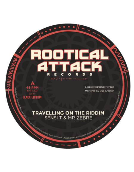 Travelling on the riddim / Travelling on the dub - Sensi T & Mr Zebre Travelling on the riddim / Travelling on the dub - Sensi T & Mr Zebre